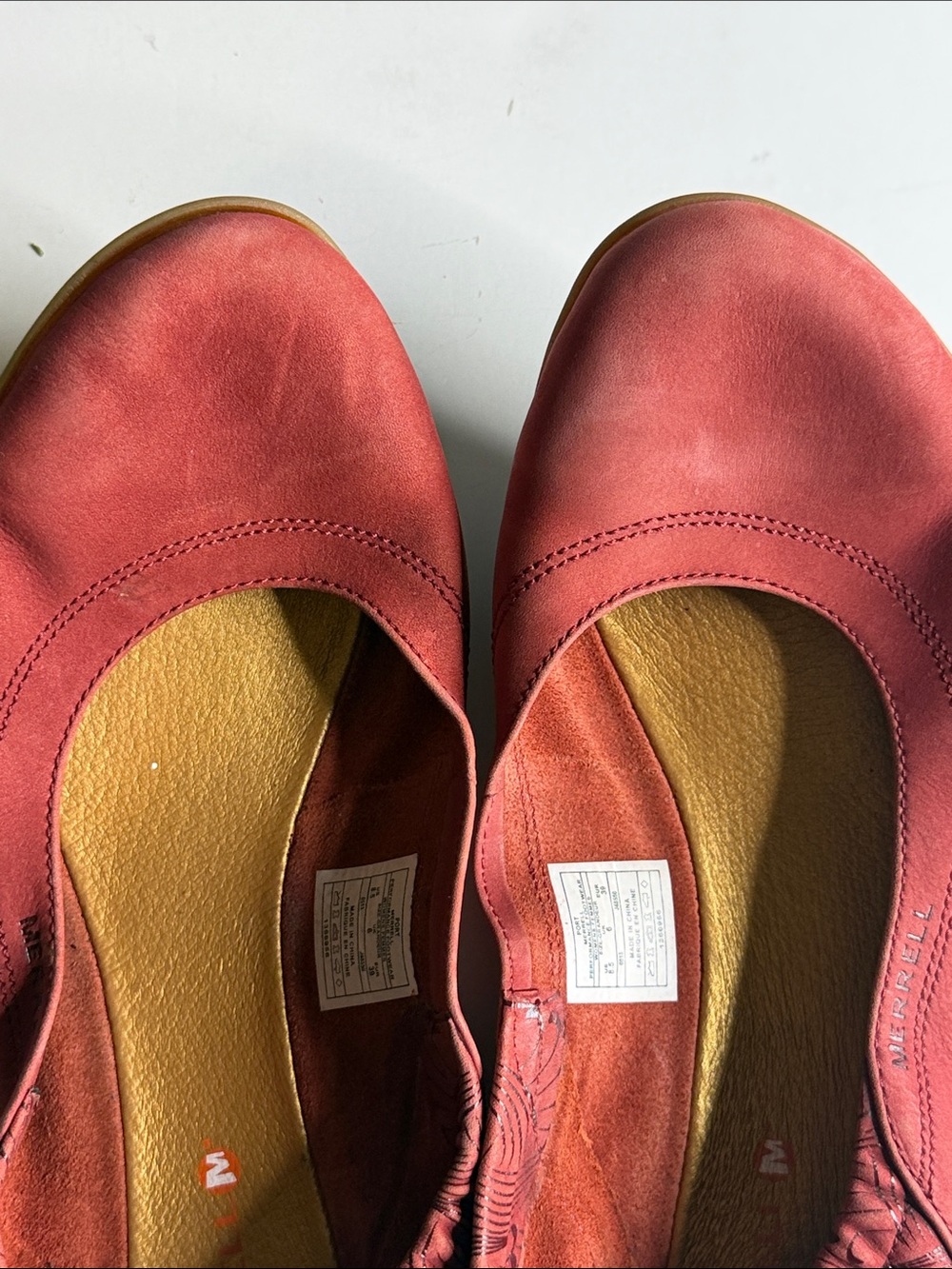 Merrell Women's Slip-On Flats in Deep Red size 8.5 - Picture 5 of 5